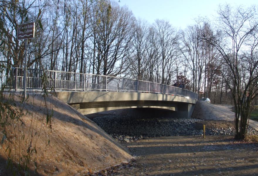 K 9222, Ersatzneubau der Brücke Bw 1 über die Schwarze Elster bei Hoske